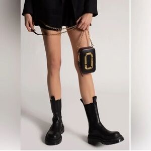 Marc Jacobs Hot Shot Crossbody Bag Red Black and Burgundy w/gold Hardware EUC